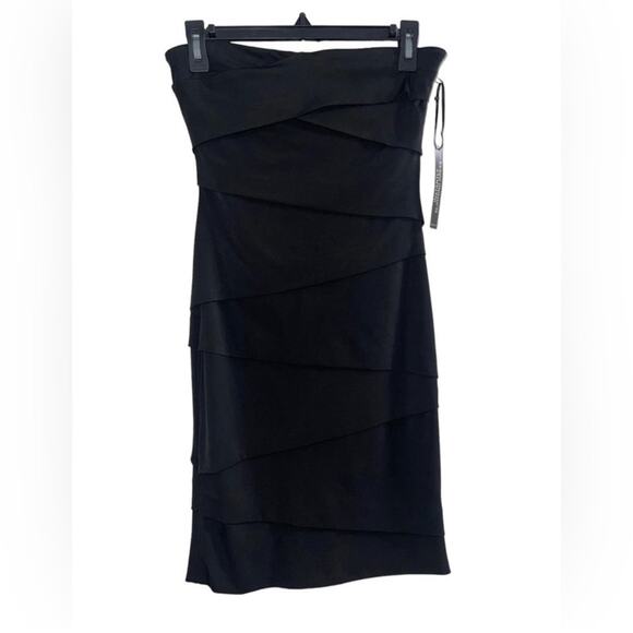 NWT! WHBM Instantly Slimming Strapless Dress - Size 2 - Picture 5 of 9